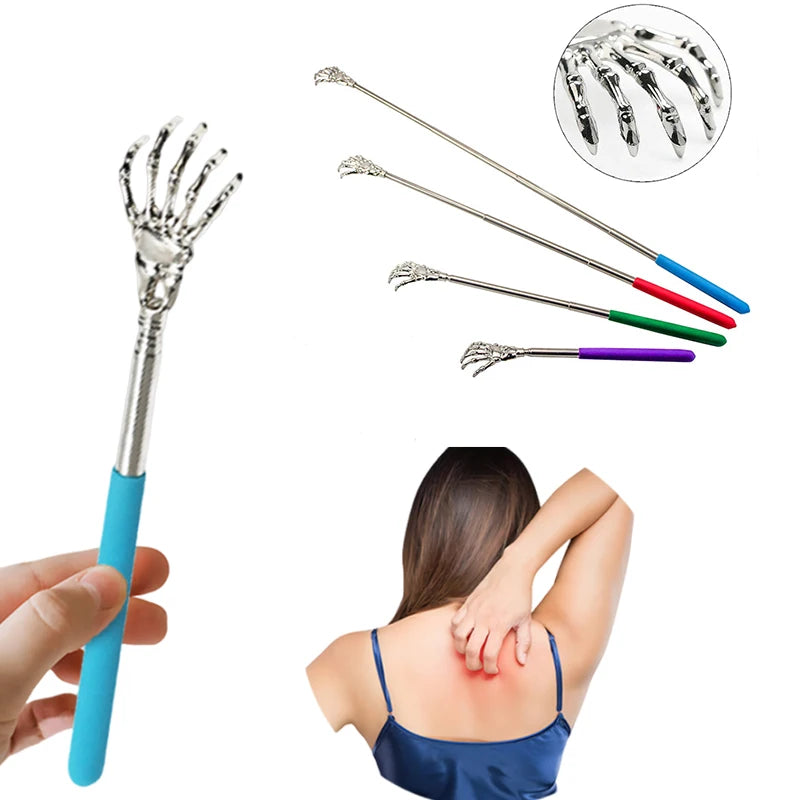 Retractable Stainless Steel Claw Massager For Back Massage Promotion Tools Blood Circulation Relax Health Back Scratcher Tool