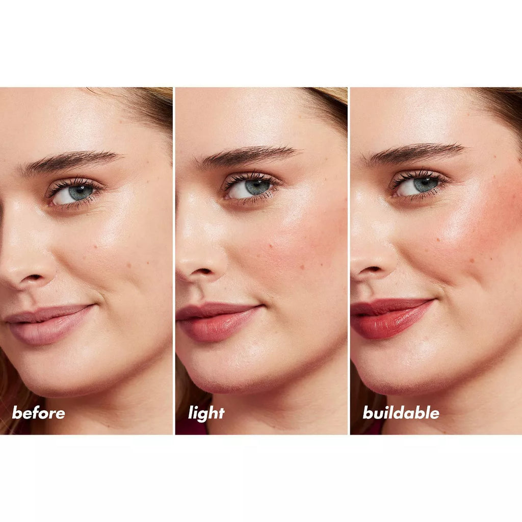 E.L.F. Sheer for It Blush Tint - Buildable Stain for Lips + Cheek - 0.22 Fl Oz